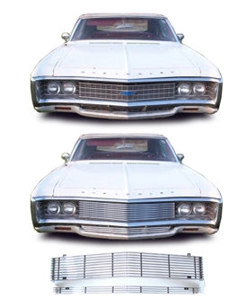 Grille 1969-1969 Che IMPAL 4Pc Phantom