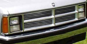 Grille 1991-1996 DODGE DAKOT 4Pc Oe Type