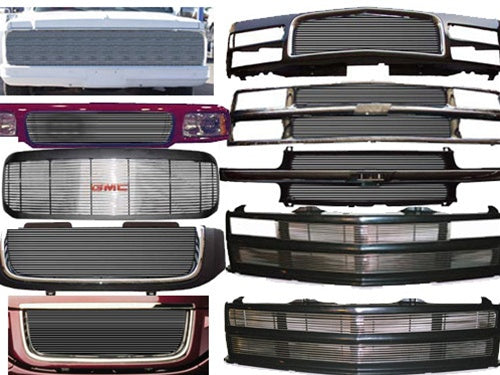 Grille 1994-1999 GMC K10 Insert Yukon Same As Sierra