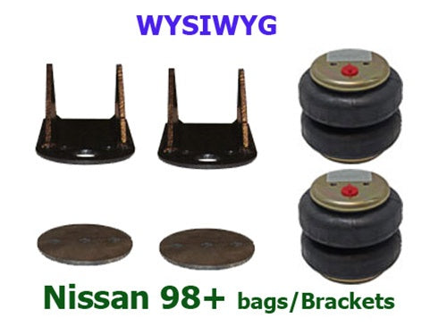 Nissan 98Up Upper/Lower Bag Brackets/Bags pr