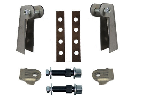 Complete Shock Relocater With Shock brackets configurations may vary