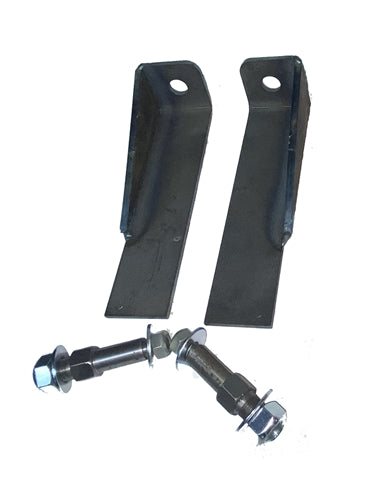 Complete Shock Relocater brackets configurations may vary