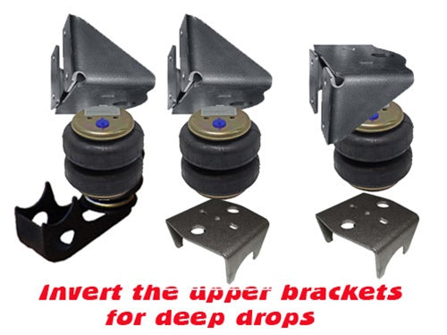 Bag Brackets Only Rear F150 Requires use of a 4Link/C-Sections