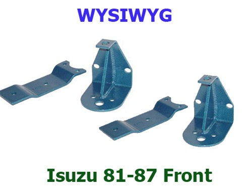 Bag Brackets Only Front Isuzu