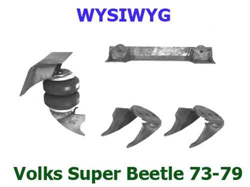 Bag Brackets Only Rear 73-79 Superbeetle