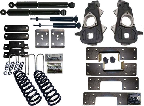 2002-2008 1500 Dodge Ram 4" Front and 6" Rear Kit