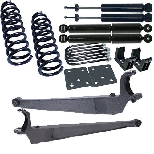 1999-2007 Superduty 5" Front and 7" Rear Kit