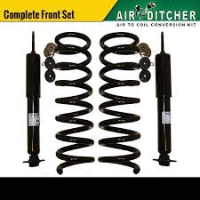 Conversion Air to Coils Front 1990-2000 Lincoln Towncar