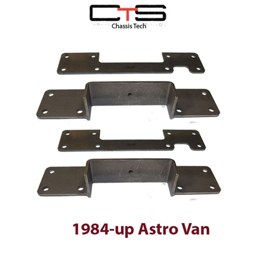 C-Section Frame Notch Chevy Astro 2 1/4" W/Hardware