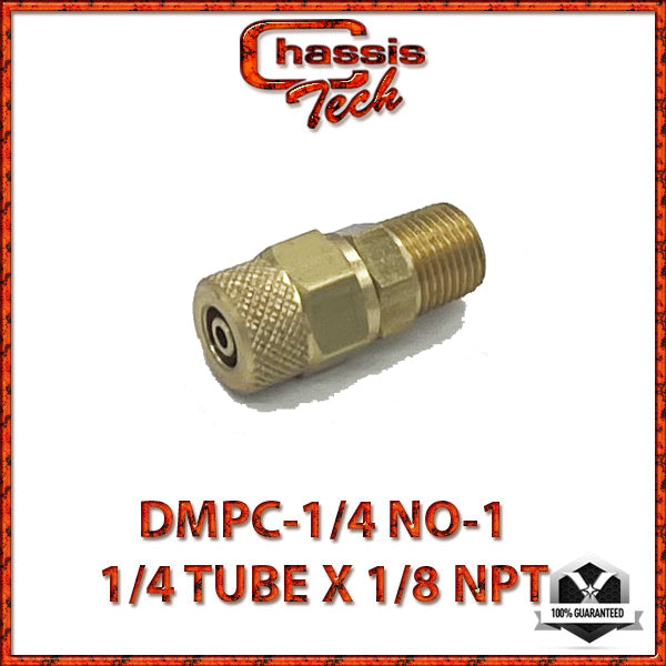 Connector NEVERLEAK FITTING 1/4 tube x 1/8 Male NPT