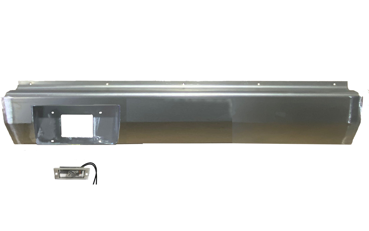 1992-1996 Ford F150 STEPSIDE Fabricated  Rear Steel Rollpan with License Left