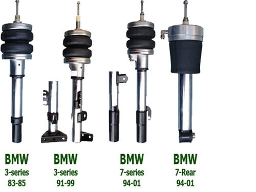 1983-1985 BMW 3 Series E30 Front Air Suspension ride kit