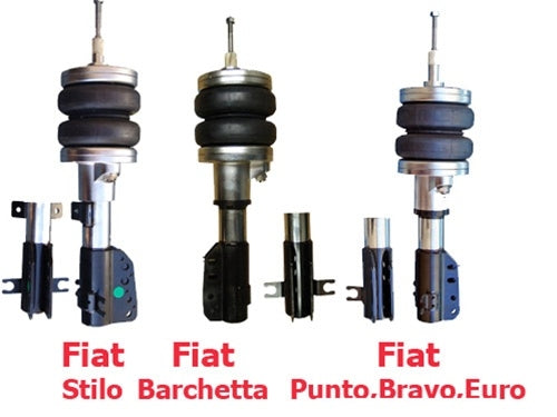1994-2006 Fiat Punto Front Air Suspension ride kit