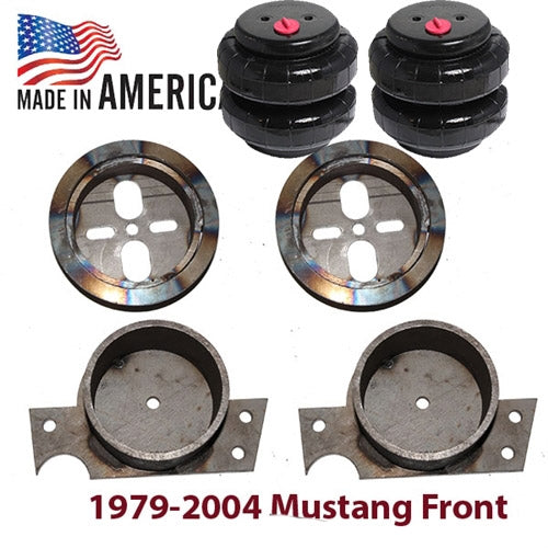 1979-1993 Ford Mustang Front Air Suspension ride kit