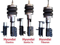 1997-1999 Hyundai Accent Front Air Suspension ride kit