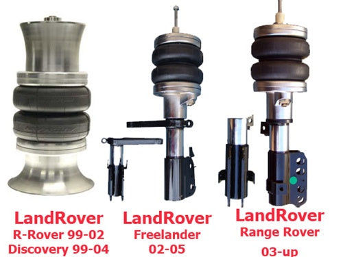 2000-2006 Landrover Freelander Front Air Suspension ride kit