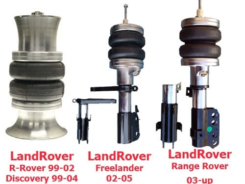 1995-2002 Landrover Range Rover Front Air Suspension ride kit