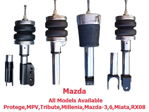 1986-1989 Mazda 323 Front Air Suspension ride kit