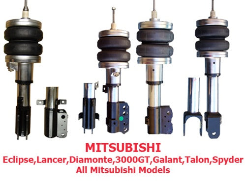 1991-1999 Mitsubishi 3000GT Fwd Front Air Suspension ride kit