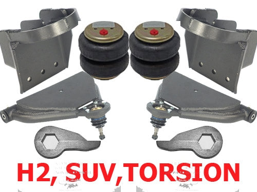 1997-2006 Mitsubishi L200 British Front Air Suspension ride kit