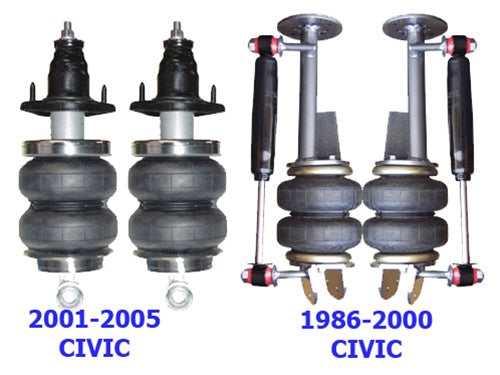 1986-1989 HondAccord Rear Air Suspension ride kit