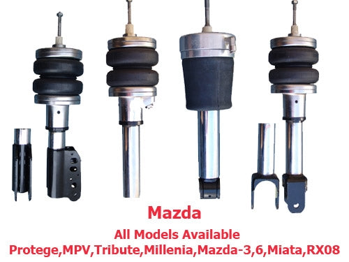 1986-1989 Mazda 323 Rear Air Suspension ride kit