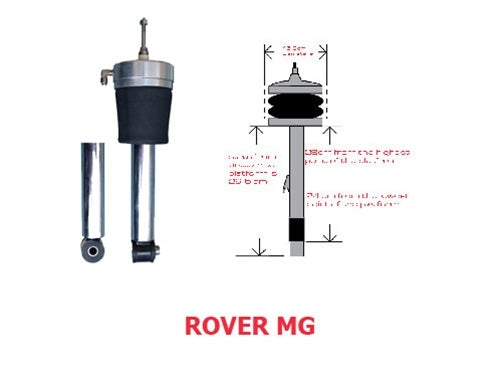 1999-2005 Mg Rover 160ZR 418 Rear Air Suspension ride kit