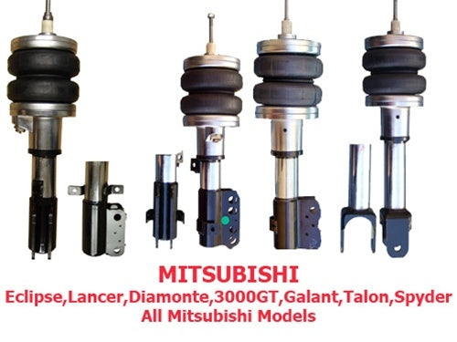 2000-2006 Mitsubishi Eclipse Talon Rear Air Suspension ride kit