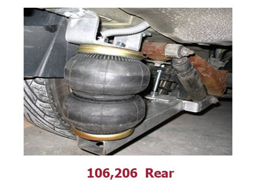 1991-2006 Peugeot 106 Saxo Rear Air Suspension ride kit