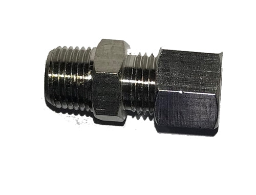 COMPRESSION Male Connector 1/4" Tube to 1/8" Male NPT - Air Fittings