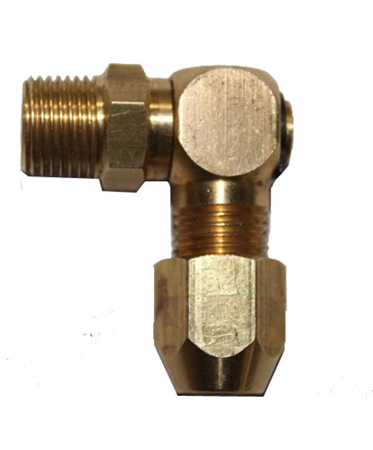 Elbow Swivel (used on air engine) 1/4" Tube to 1/8" NPT Male - Air Fittings