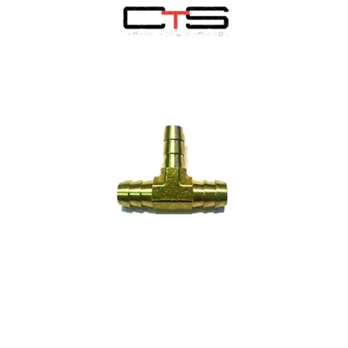 Brass 1/4X1/4X1/4" Male Barbed Push-On Fitting Air Fittings