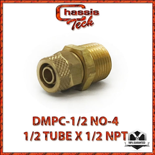 Connector NEVERLEAK FITTING 1/2 tube x 1/2 Male NPT