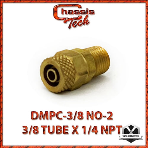 Connector NEVERLEAK FITTING 3/8 tube x 1/4 Male NPT