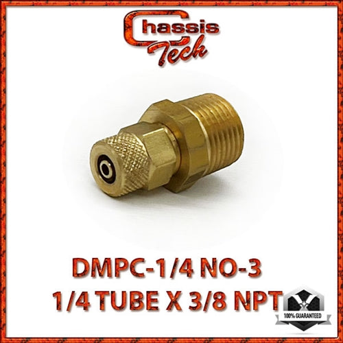 Connector NEVERLEAK FITTING 1/4 tube x 3/8 Male NPT