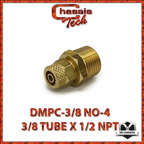 Connector NEVERLEAK FITTING 3/8 tube x 1/2 Male NPT