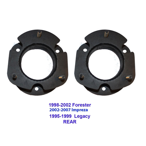 Lift SUBARU IMPREZ FORESTE OUTBACK 3" 2002-2007 Rear Leveling Steel Spacers