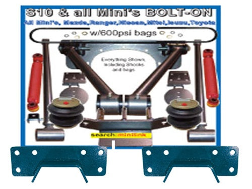 Chevy Blazer 2DOO 4 Link Bolton Differential W/Bags/Shocks/C-Notchs