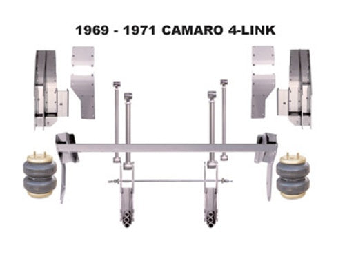 Camaro Custom 4 Link Comes With 800 Airshocks Raw