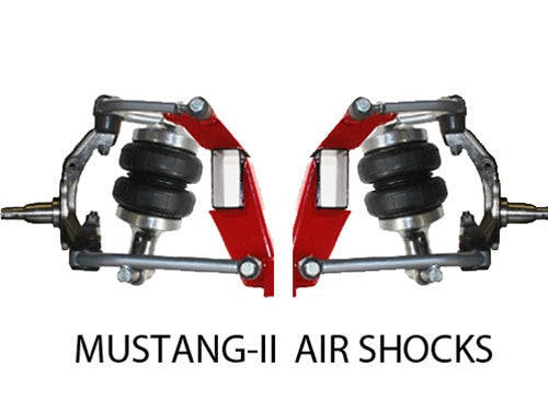 Mustang-II Duece AIRWAVE Loop/Loop AIRSHOCKS/pr no returns