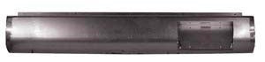 1999 to 2006 Chevrolet GMC Silverado  Rear Steel Rollpan With License Right Straight