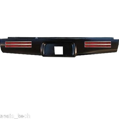 2004 to 2012 Chevrolet Colorado Canyon Rear Steel Rollpan with License and 4 LEDs