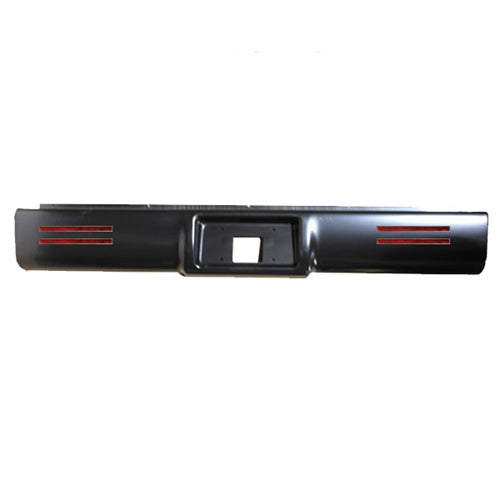 2007 to 2015 Chevy Silverado Rear Steel Rollpan License With 4 LED