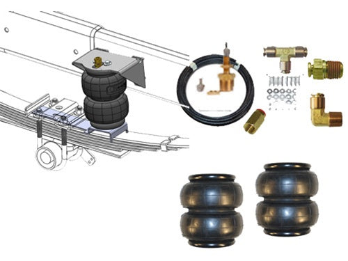 1968-1996 Ford F-150 Rear Air Helper Towing Assist Kit