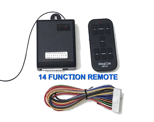 Upgrade - Remote 14 Functions 7 Switch for 4 corner control to go up/down