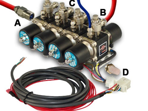 Upgrade From Gold Valves or White Manifold to 3/8" AIR-ENGINE BRASS VALVES WITHOUT Plug & Play