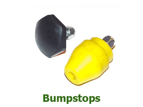 Upgrade To Bump Stops BLACK ONLY Flat Hard Urethane