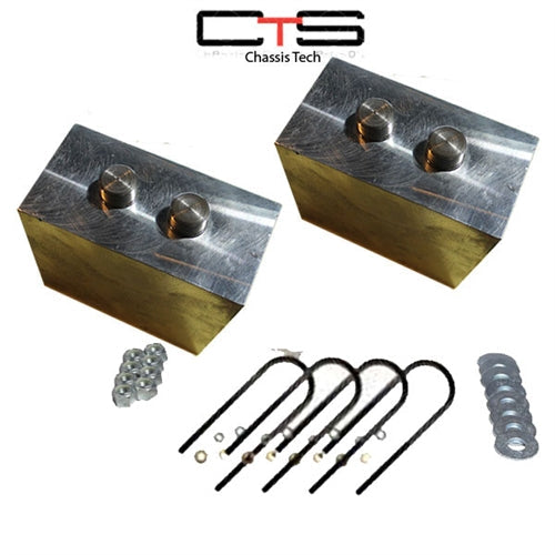 Lift Blocks 02-XX 3/4Ton Has 3 Springbolts Round U-Bolts