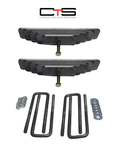 Lift Spring Pack 2" 2.8" Leafs 2.25X6" Square Ubolts 1999-2004 S-Duty