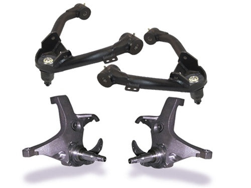 Lift Spindles Gm8898 4" Chg to 92up Rotor/Brg/Caliper Upper Control Arms